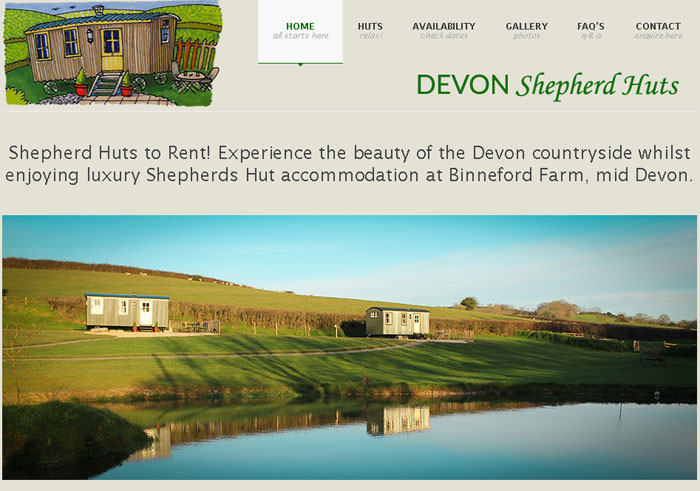 Shepherd Huts Devon