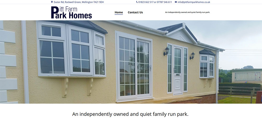 Pitt Farm Park Homes Wellington