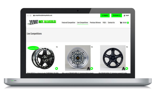 Win My Wheels - Online Competitions
